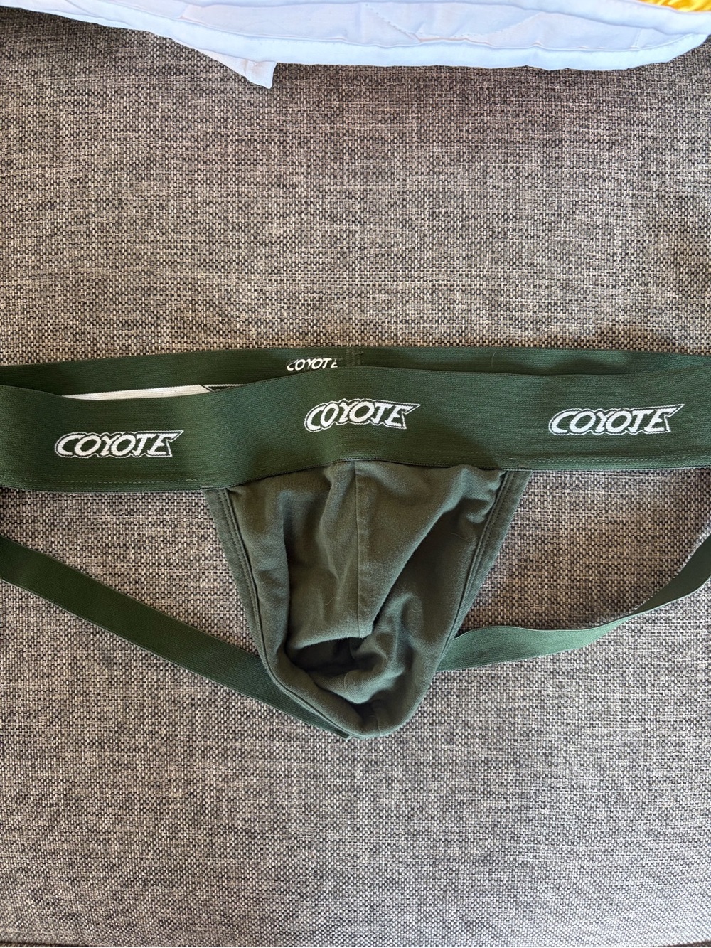 Coyote Military Green Athletic Jockstrap